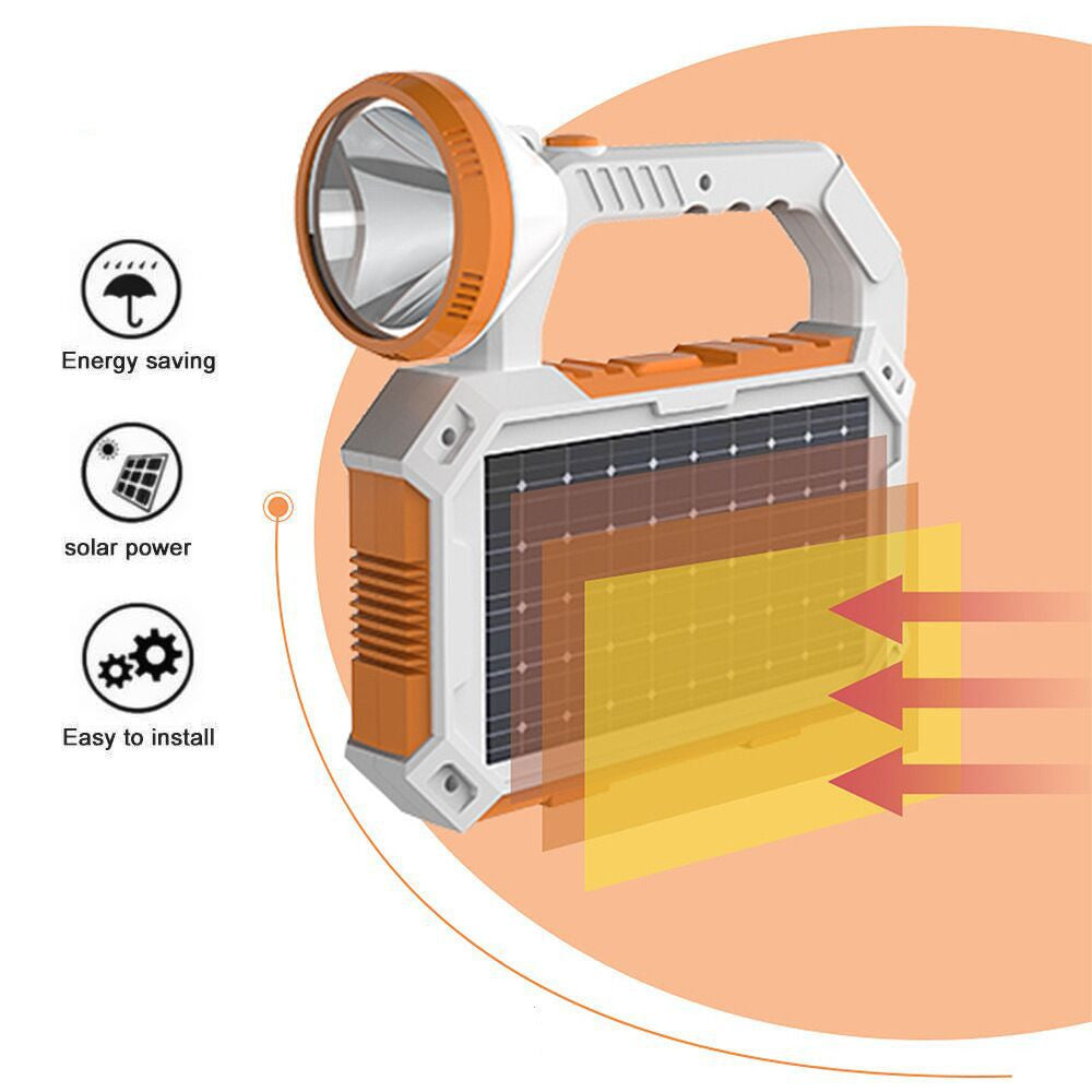 Solar Lantern Camping Multifunctional LED Searchlight