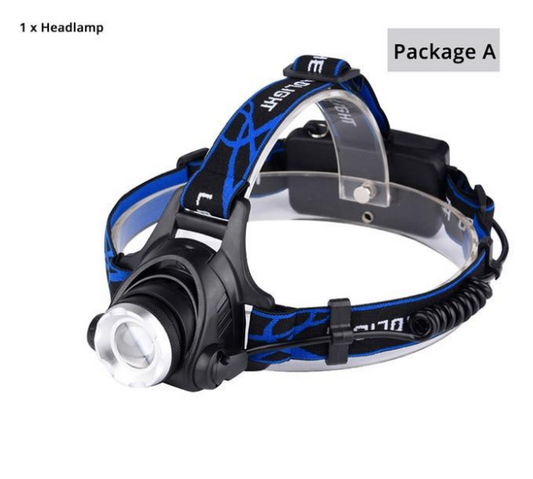 USB Charging Built-in Smart Sensor Head-mounted Outdoor Fishing Headlight