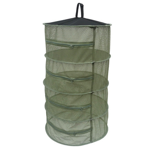 Multifunctional foldable drying net