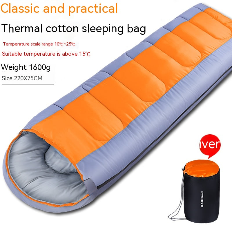 Outdoor Camping Warm Cotton Sleeping Bag