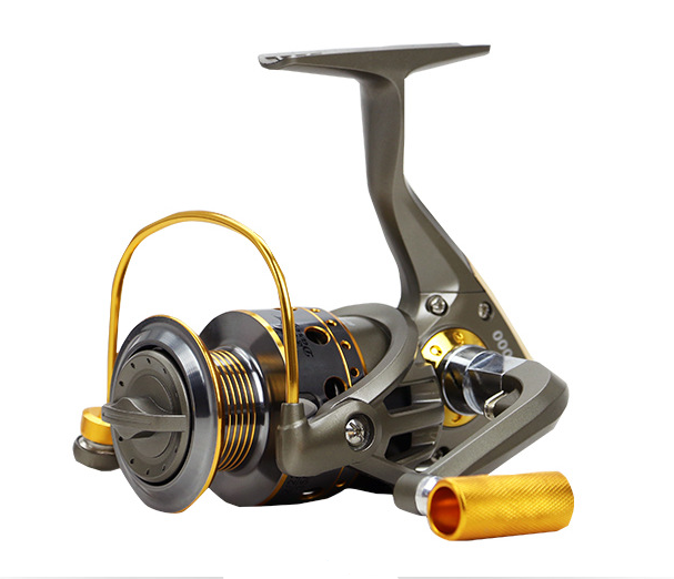 10-axis metal head reel fishing reel metal handle fishing tackle