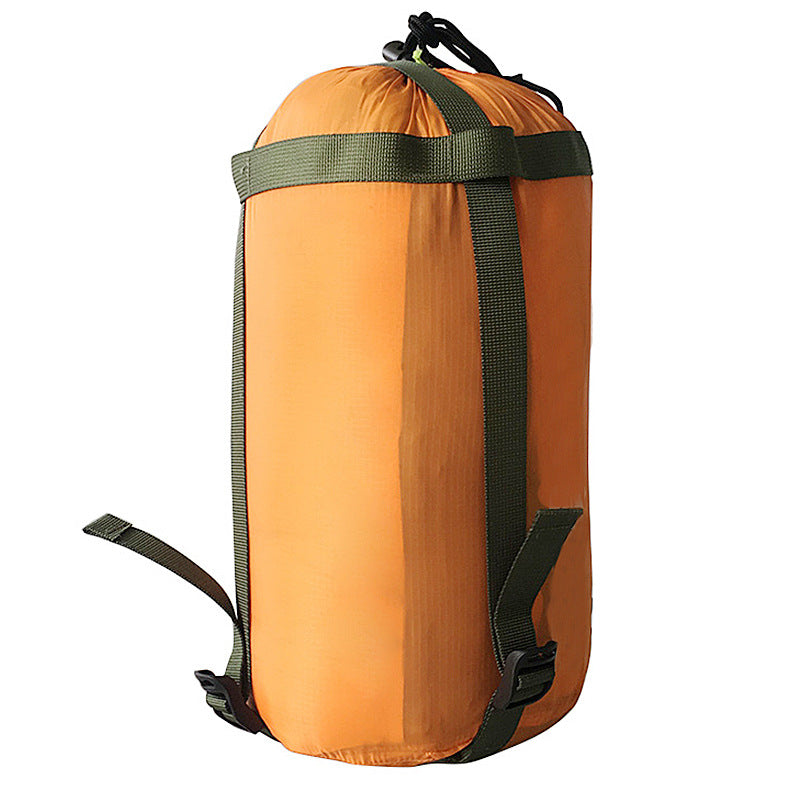 Outdoor camping sleeping bag compression bag