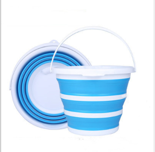 Portable foldable bucket