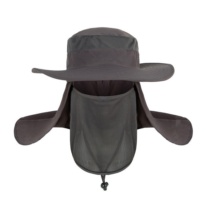 Fisherman's hat with 360 degrees sun, water and UV protection