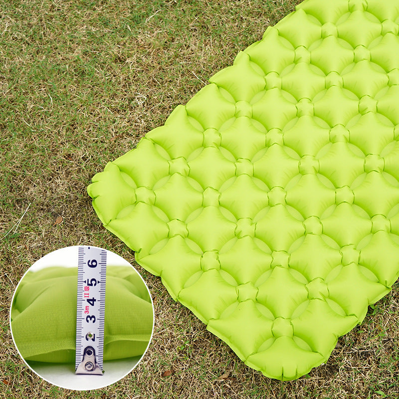 Outdoor TPU Inflatable Bed Ultra Light Inflatable Cushion Camping Tent Sleeping Pad