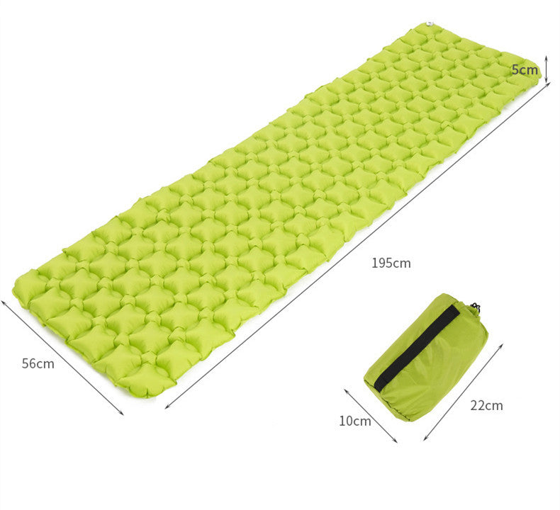 Outdoor TPU Inflatable Bed Ultra Light Inflatable Cushion Camping Tent Sleeping Pad