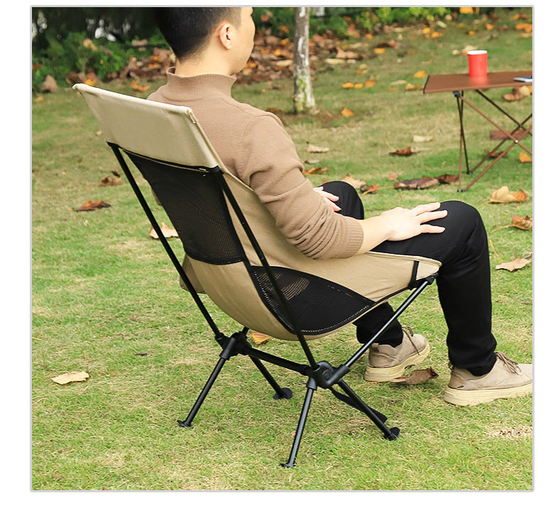 Outdoor Folding Chair Aluminum Alloy Ultra-Light And Portable