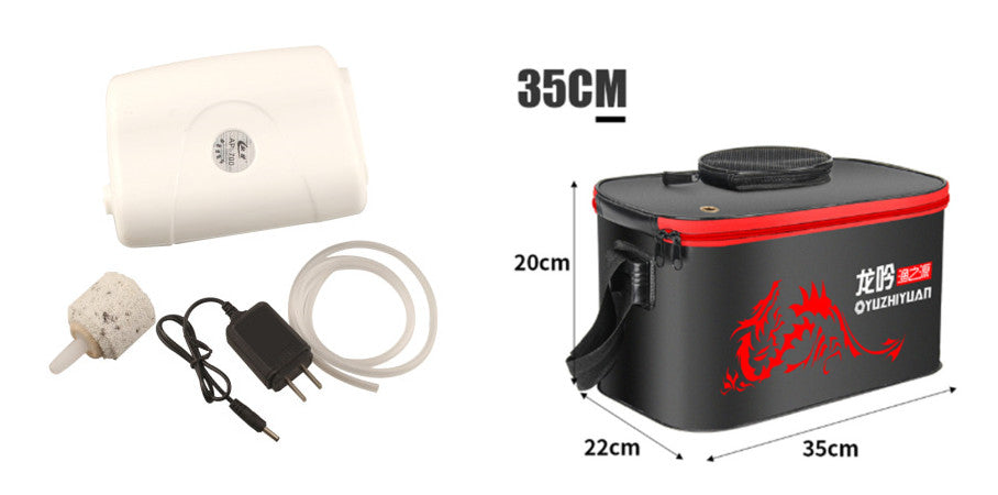 Fishing Box Single Hole Charging Oxygen Pump