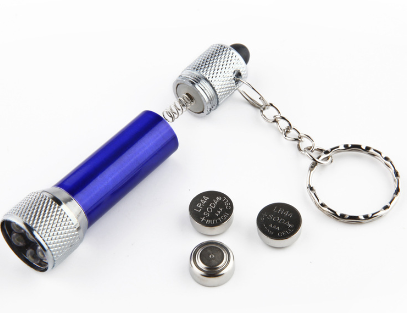 Mini Keychain Light Emergency Night Light Camping Flashlight Portable LED Torch Aluminum Keyring