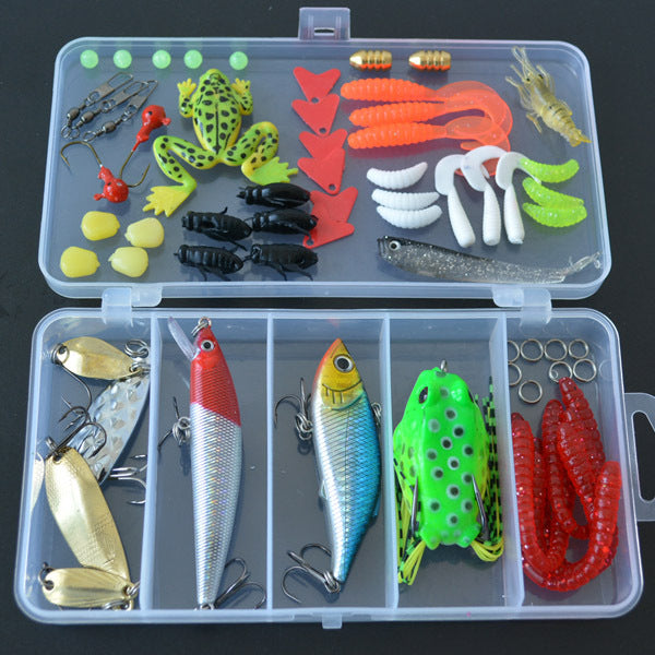 Wholesale Lure Bait fake bait imitation bait full swimming bait lure lure lure night light fish gear suit