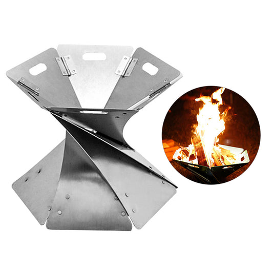 Outdoor camping bonfire heater