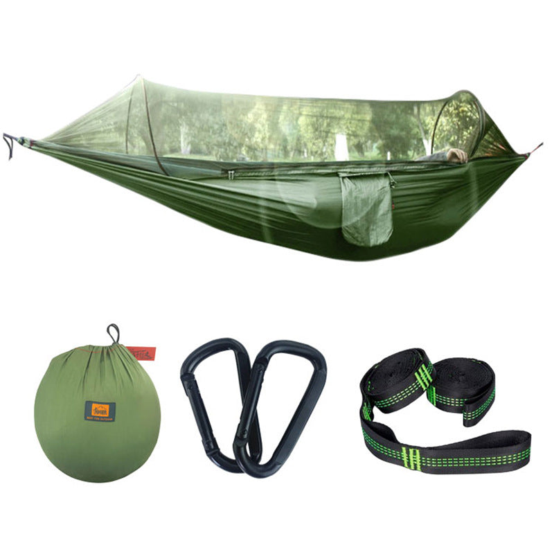 Parachute cloth outdoor camping aerial tent