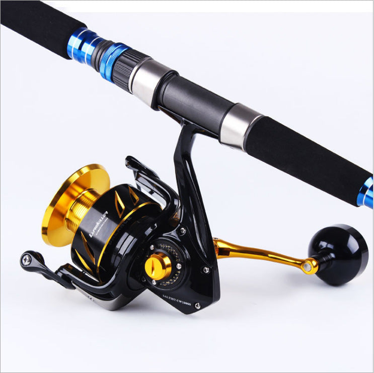 Metal Boat Fishing Wheel Spinning  Trolling