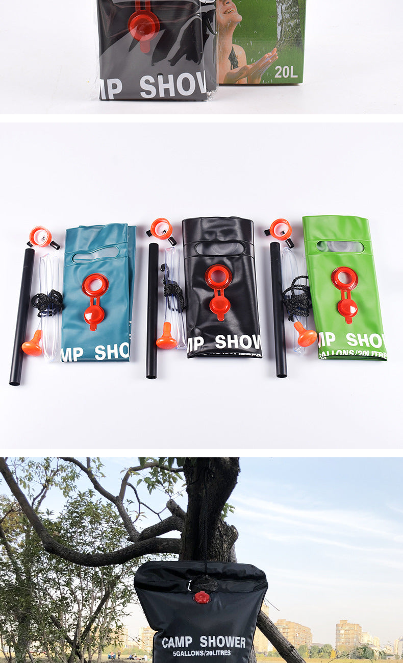 Outdoor Camping Solar Shower Bags