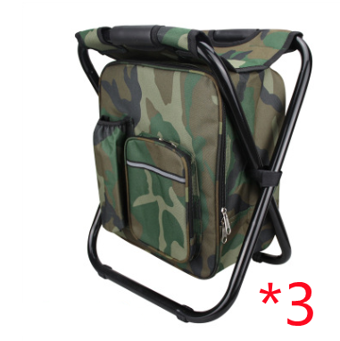 Multifunction Outdoor Folding Chair Ice Cooler Picnic Bags Camping Fishing Stool Backpacking Hunting Rest Chair