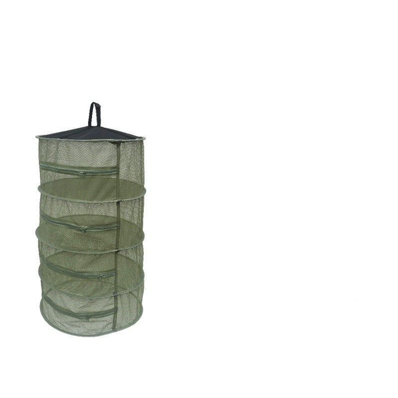 Multifunctional foldable drying net