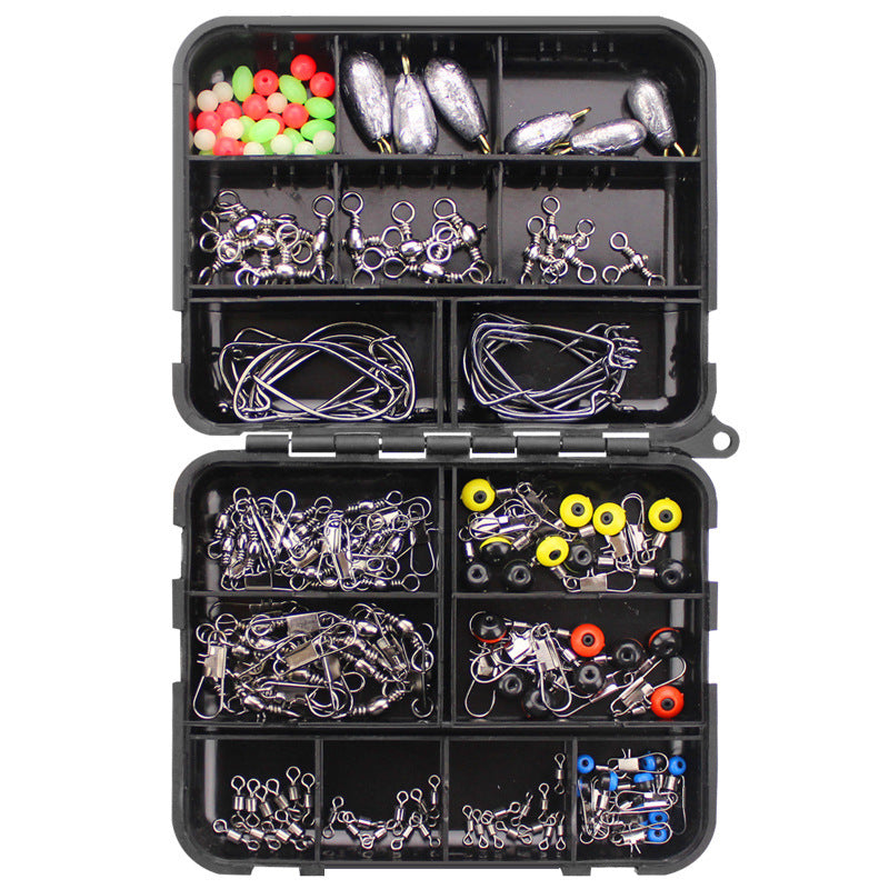 160 pieces of crank hook lead sinker set