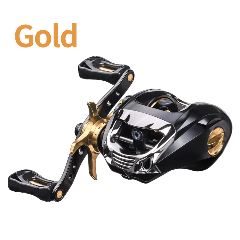 Metal Raft Fishing Reel Luya Hit Black Long Cast Anti Blast Line