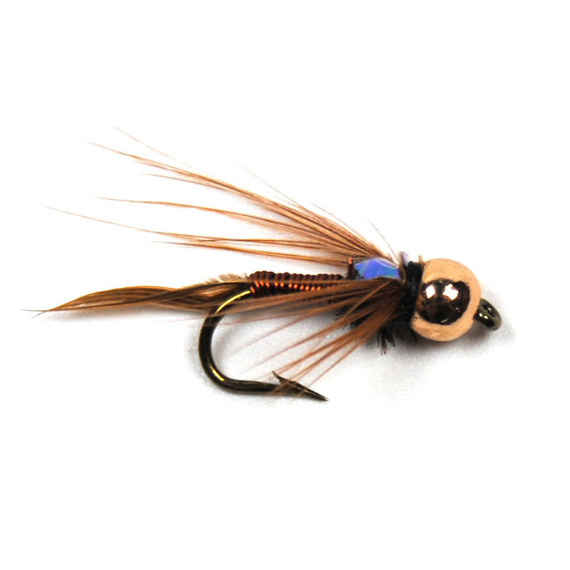 Fly Fishing Nymph Hook Copper Head Bead