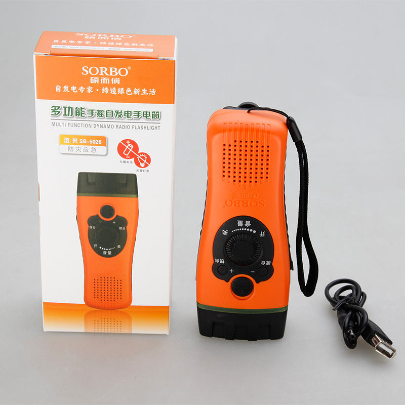 Military Emergency Flashlight Lighting Radio